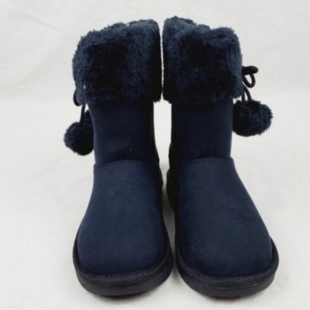 Okie dokie faux fur ankle bootie